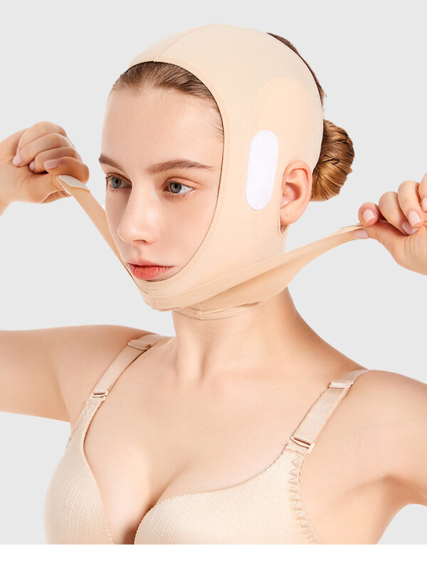 Post-Surgery Full-Face Compression Mask for Chin & Facial Contouring
