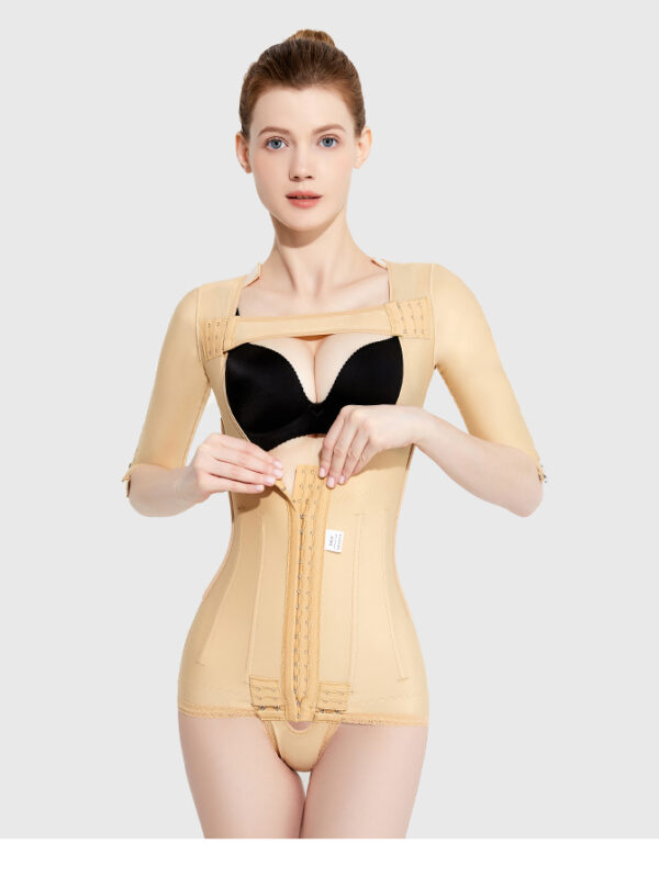 Front-Hook Sleeveless Compression Shaping Bodysuit