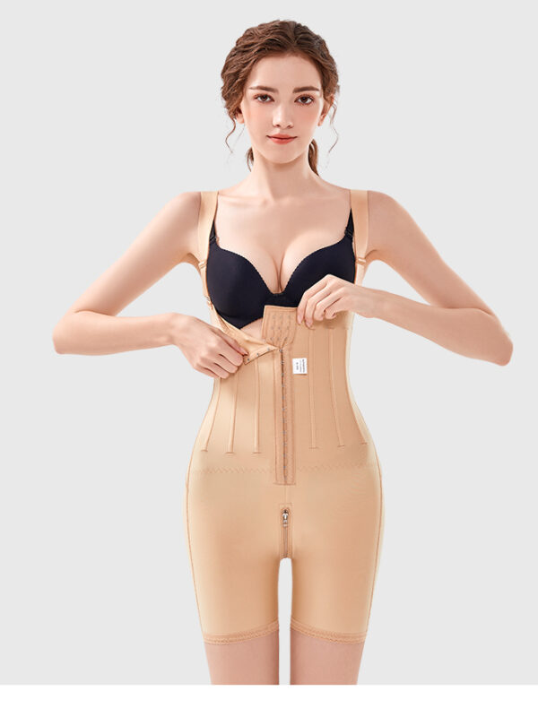 Sleeveless Open-Bust Post-Surgery Full-Body Compression Bodysuit