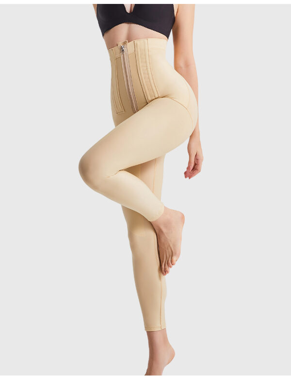 Full-Body Post-Lipo Compression Bodysuit with Leg Coverage