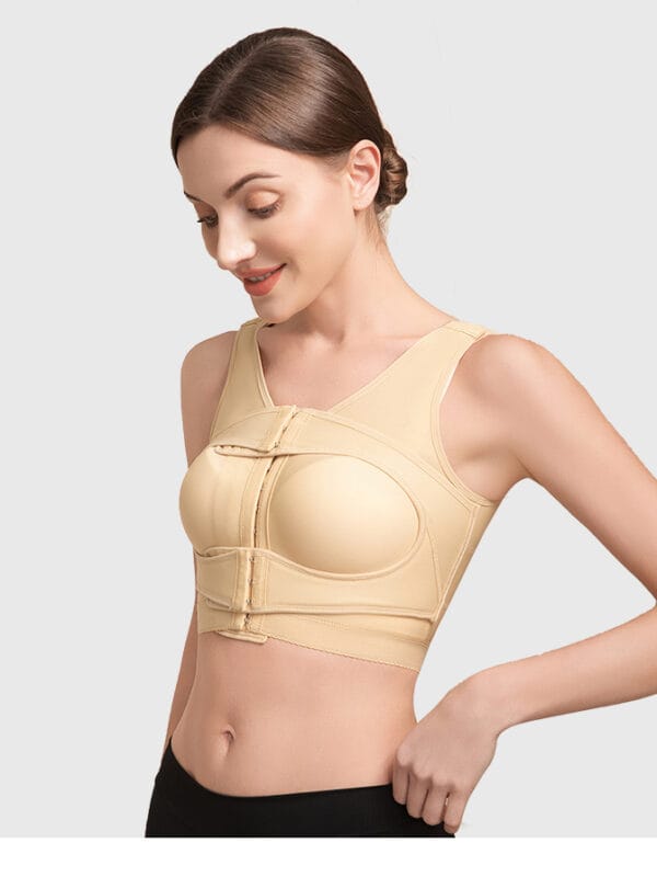 Post-Surgery Full-Coverage Lace Support Bra with Underwire