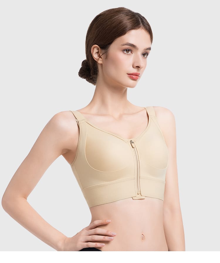 Upper Body recovery garment on-body