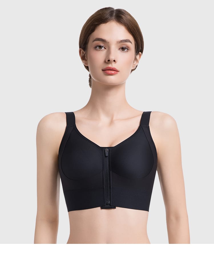 Post-Surgery Front-Hook Full-Coverage Compression Bra Vest