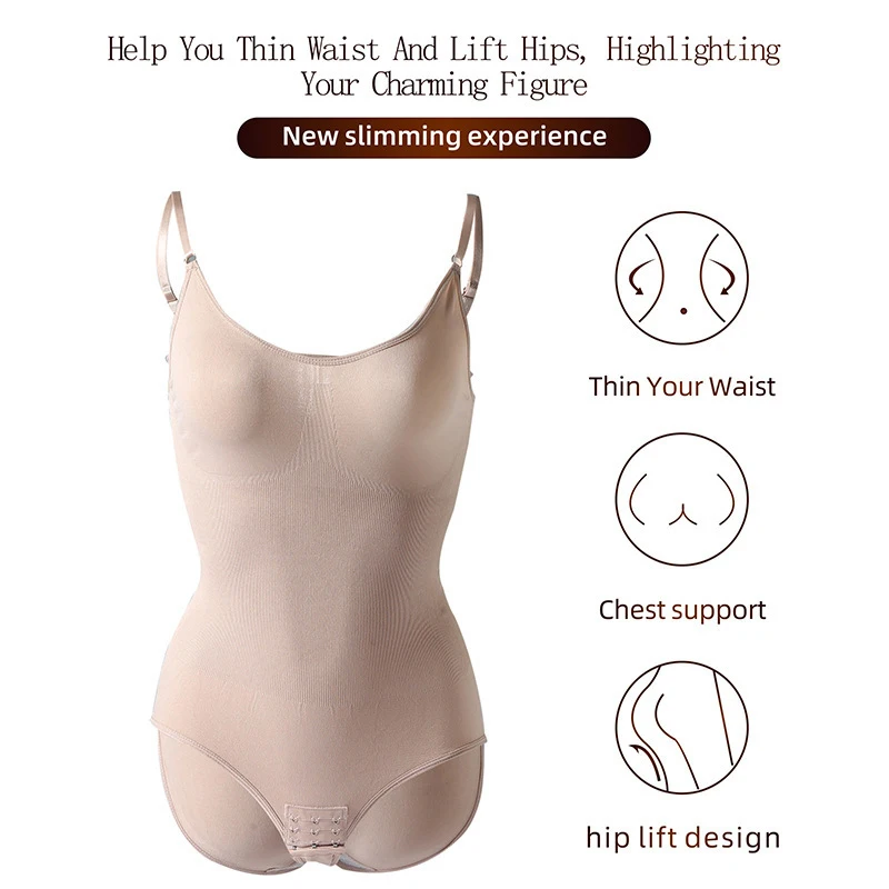 Everyday Sculpting Shapewear – Control Shapewear – Daily Wear Comfort Cut Seamless Sculpting Shapewear Top Solid - detail view