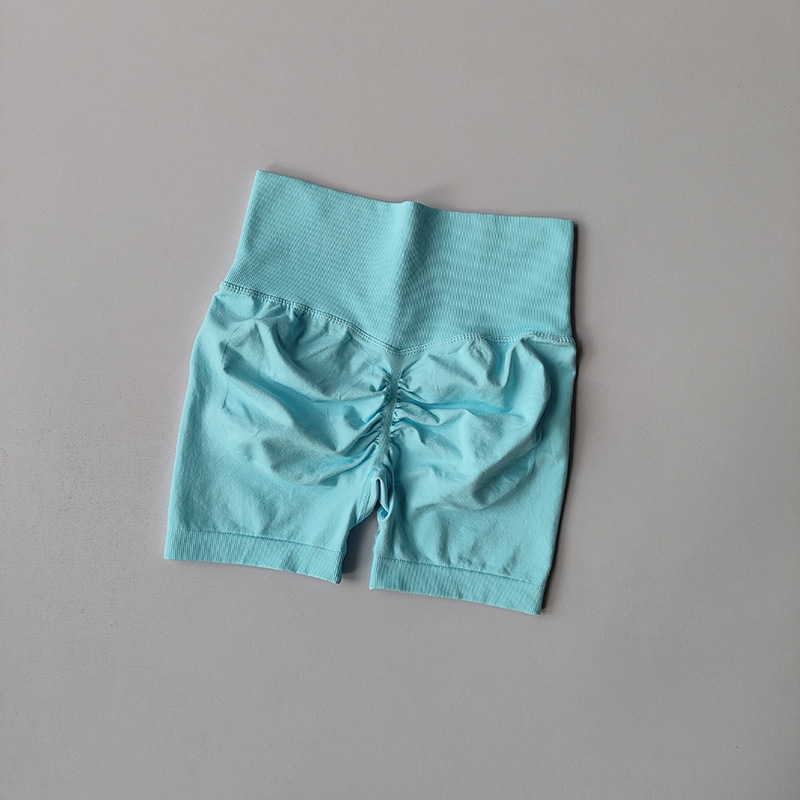 Qinelle High-Waist Sculpting Bike Shorts in Plum