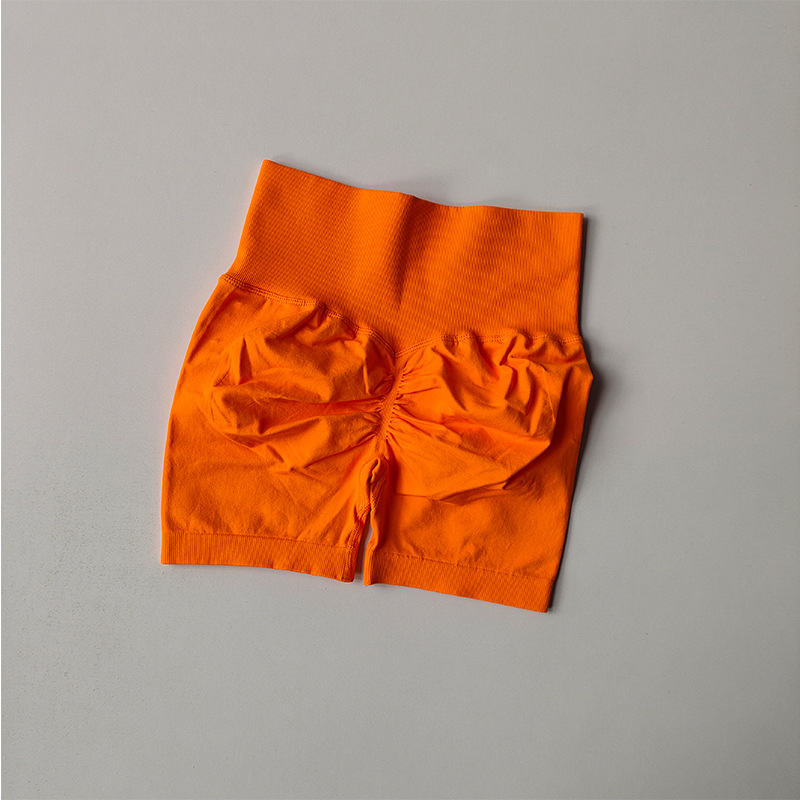 Qinelle High-Waist Sculpting Bike Shorts in Plum