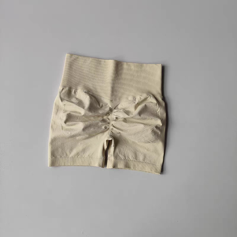 Qinelle High-Waist Sculpting Bike Shorts in Plum