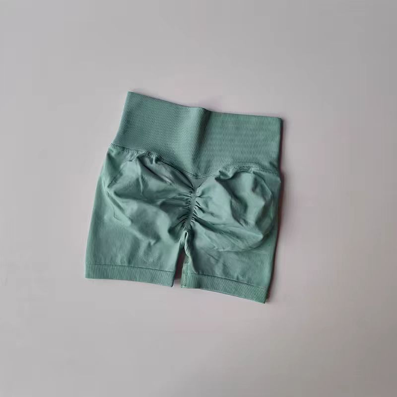 Qinelle High-Waist Sculpting Bike Shorts in Plum