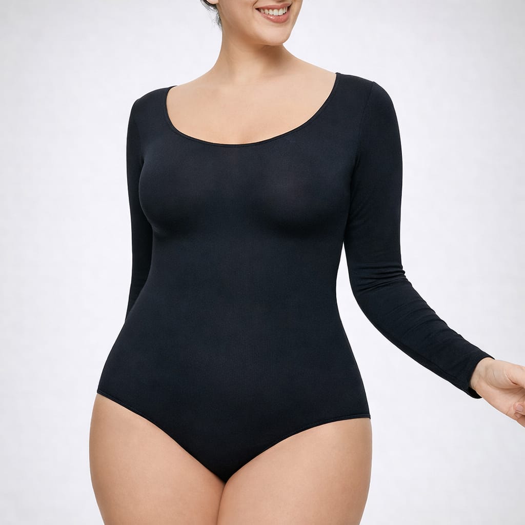 Everyday Sculpting Shapewear – Control Shapewear – Seamless Stretch Design Seamless Sculpting Shapewear Top Solid - main view