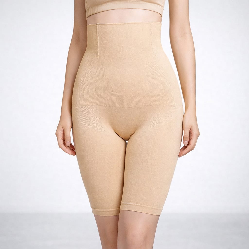 High-Waist Tummy Control Thigh-Slimming Shaper Shorts
