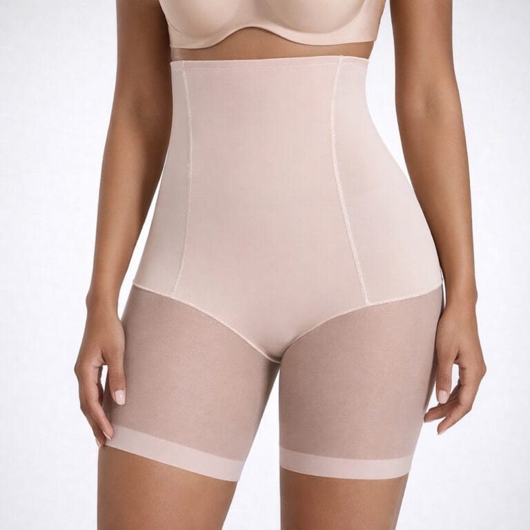 High-Waist Seamless Shaper Shorts with Thigh Coverage