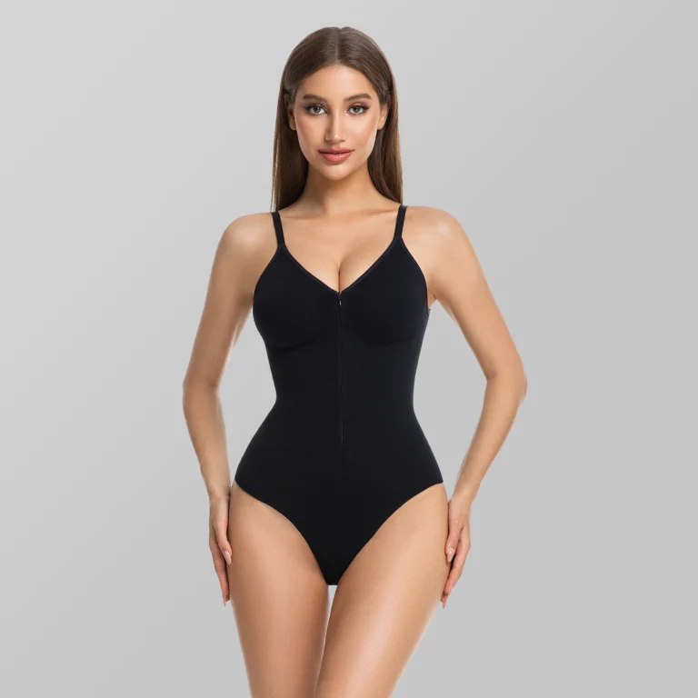Seamless Spaghetti-Strap Shaping Bodysuit