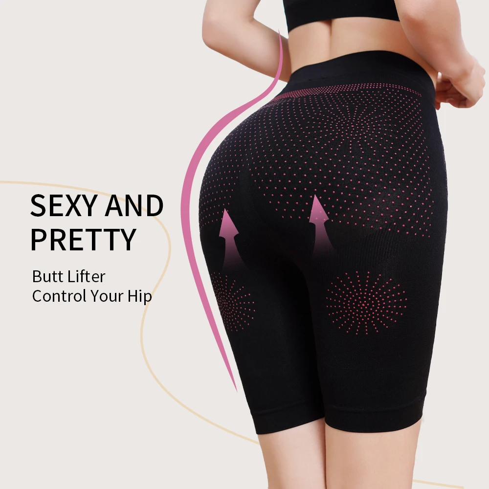 High-Waist Seamless Tummy Control Shaper Shorts