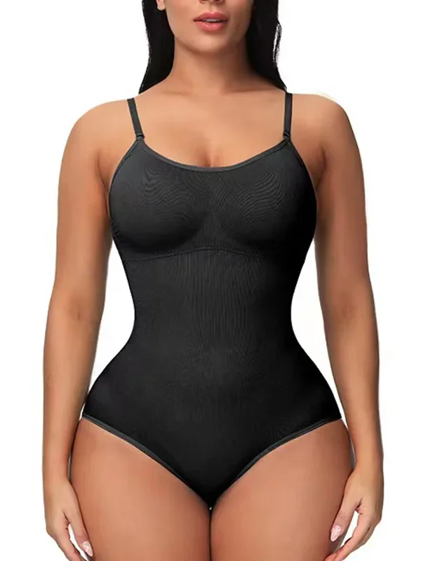 Seamless Wide-Strap Shaping Bodysuit Brief