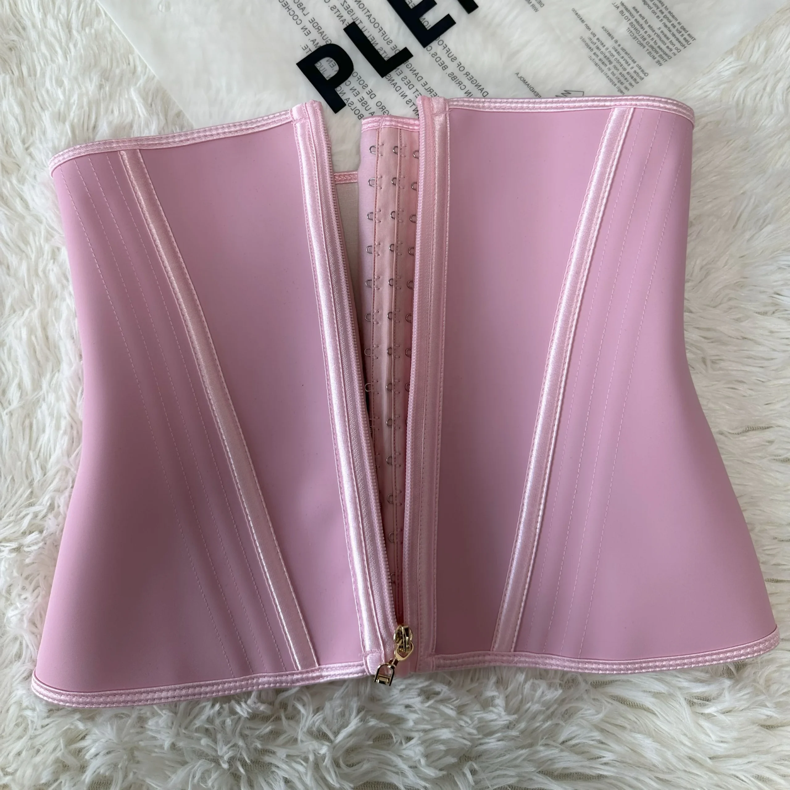 Qinelle Zip-Front High-Compression Waist Trainer Vest