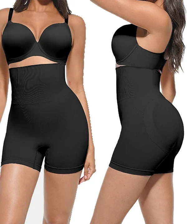 Push-Up Bra & High-Waist Shaping Bodysuit Set