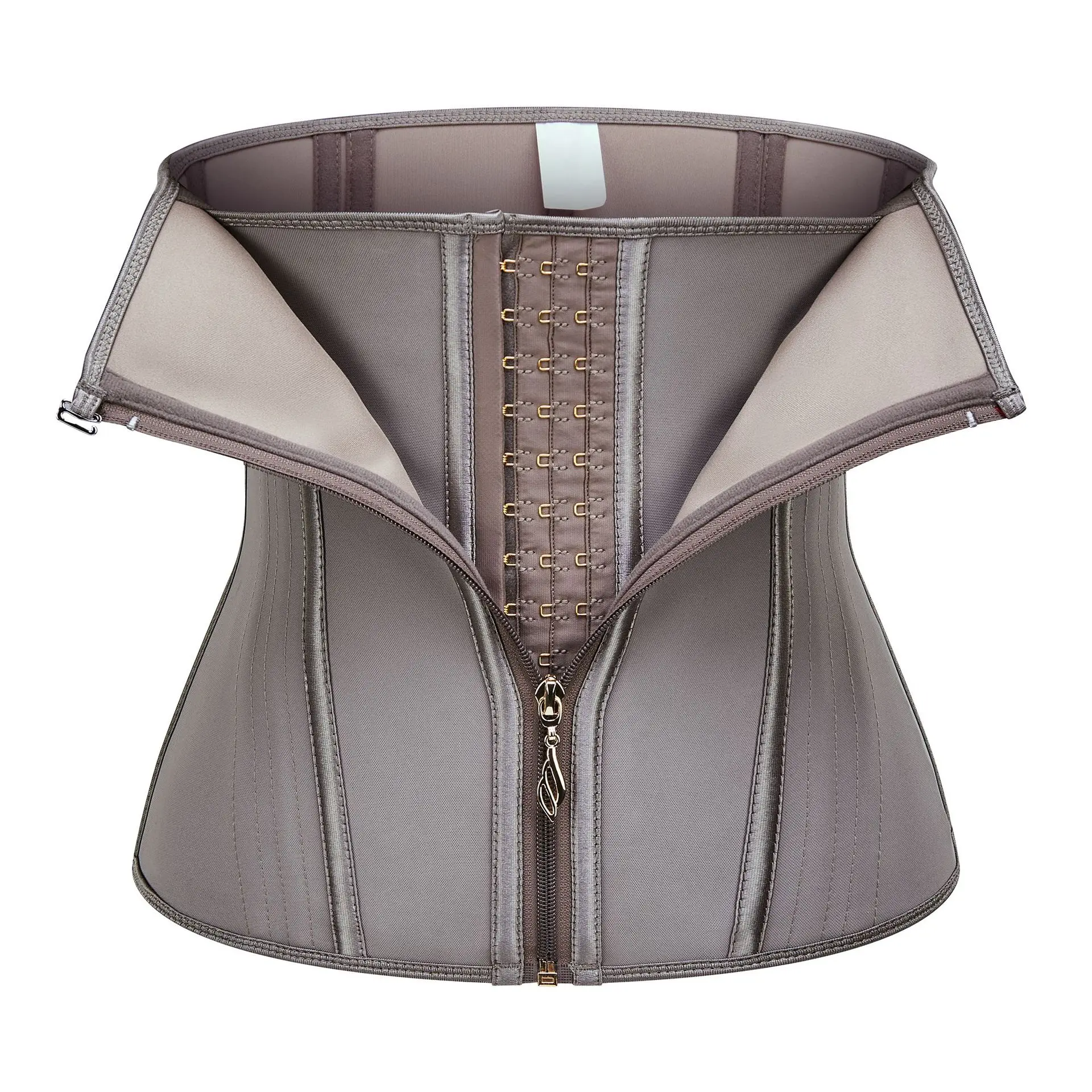 HKRXEC Zip-Front High-Compression Waist Trainer Corset
