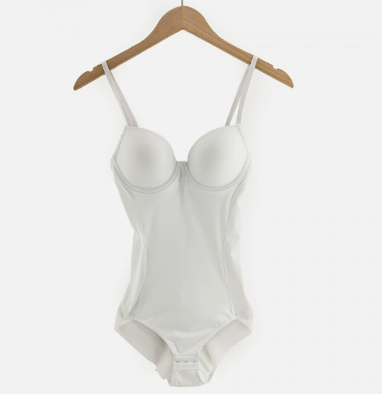 HKRXEC Sweetheart Neckline Seamless Shaping Bodysuit