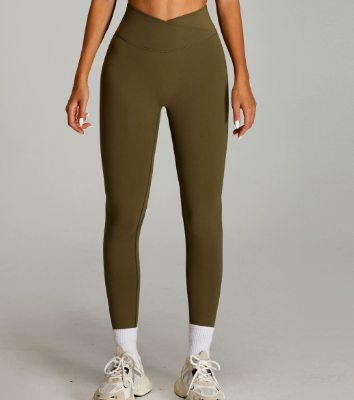 Qinelle High-Waist Sculpting Leggings in Soft Pink