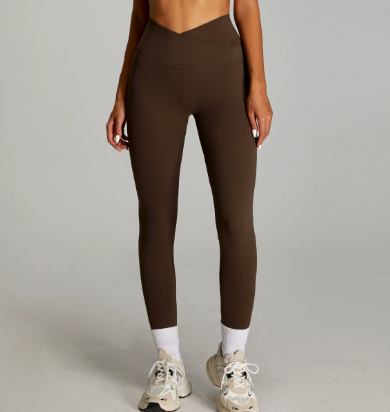 Qinelle High-Waist Sculpting Leggings in Soft Pink