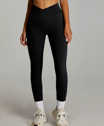 Qinelle High-Waist Sculpting Leggings in Soft Pink