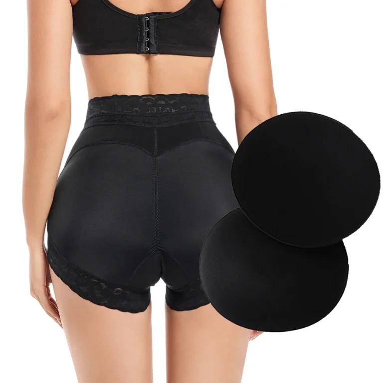 Qinelle high-waist padded butt-lifting shaping shorts original view 05