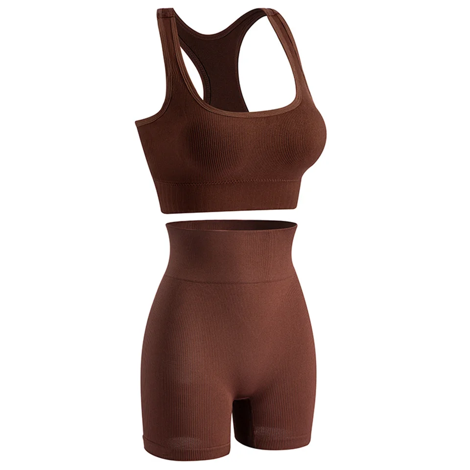 Qinelle sports bra and high-waist shaping shorts original product view 04