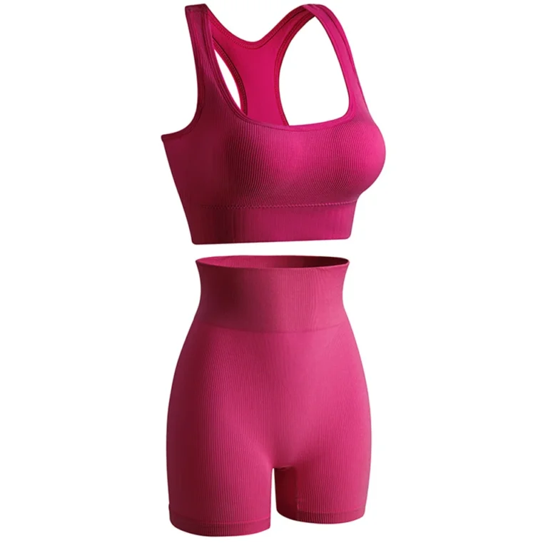 Qinelle sports bra and high-waist shaping shorts original product view 06