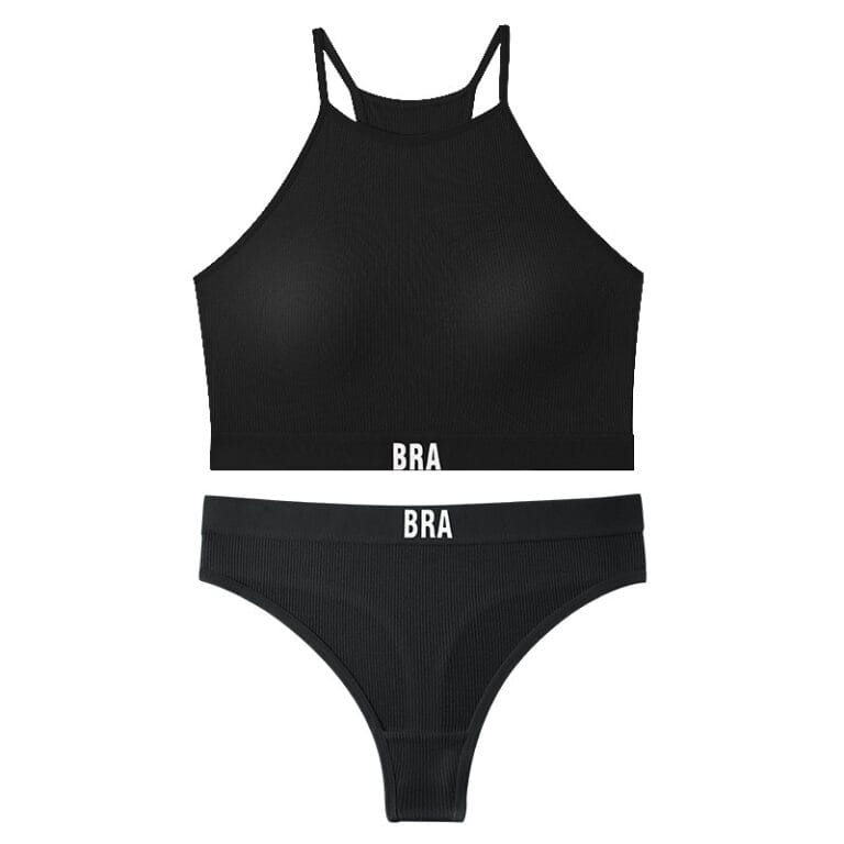 Qinelle 29170 Black front set on white background