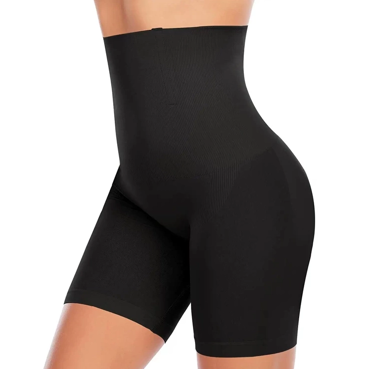 High-Waist Seamless Shaper Shorts for Thigh Smoothing, front product view